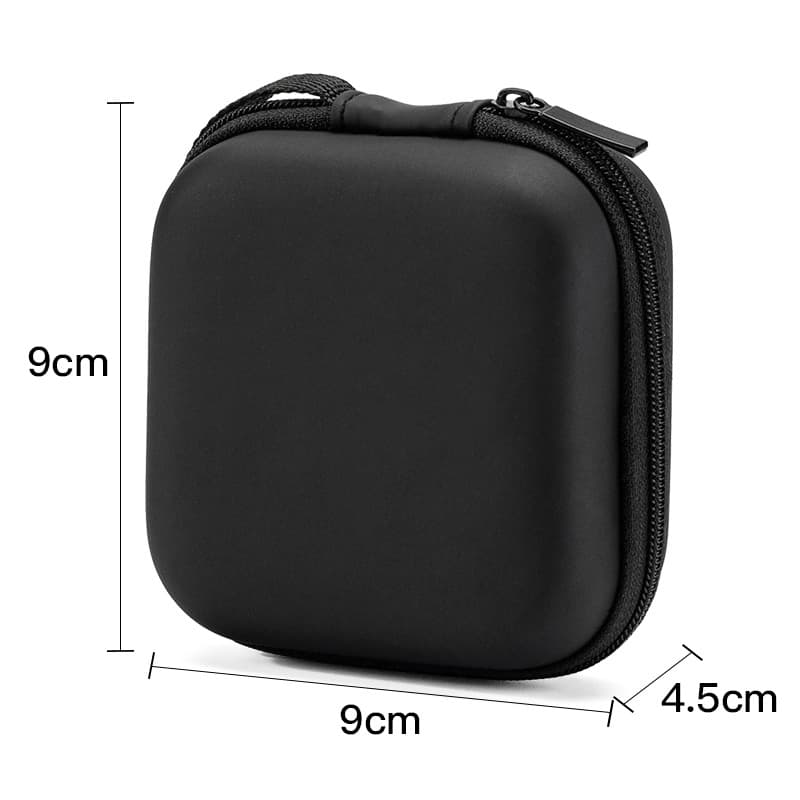 Portable EVA bag, 3C digital product packaging box, Bluetooth earphone storage box, data cable storage bag, handle zipper bag