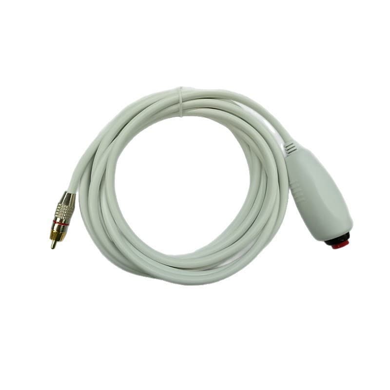 New Single Button Pear-Shaped Nurse Call Cord with Red Button and RCA Plug