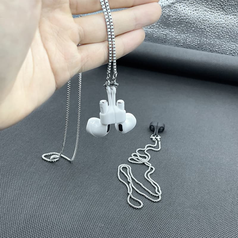 Bluetooth Earphone Universal Anti-Lost Strap Compatible with AirPods Apple Huawei Anti-Loss Magnetic Cover Anti-Lost Device Portable