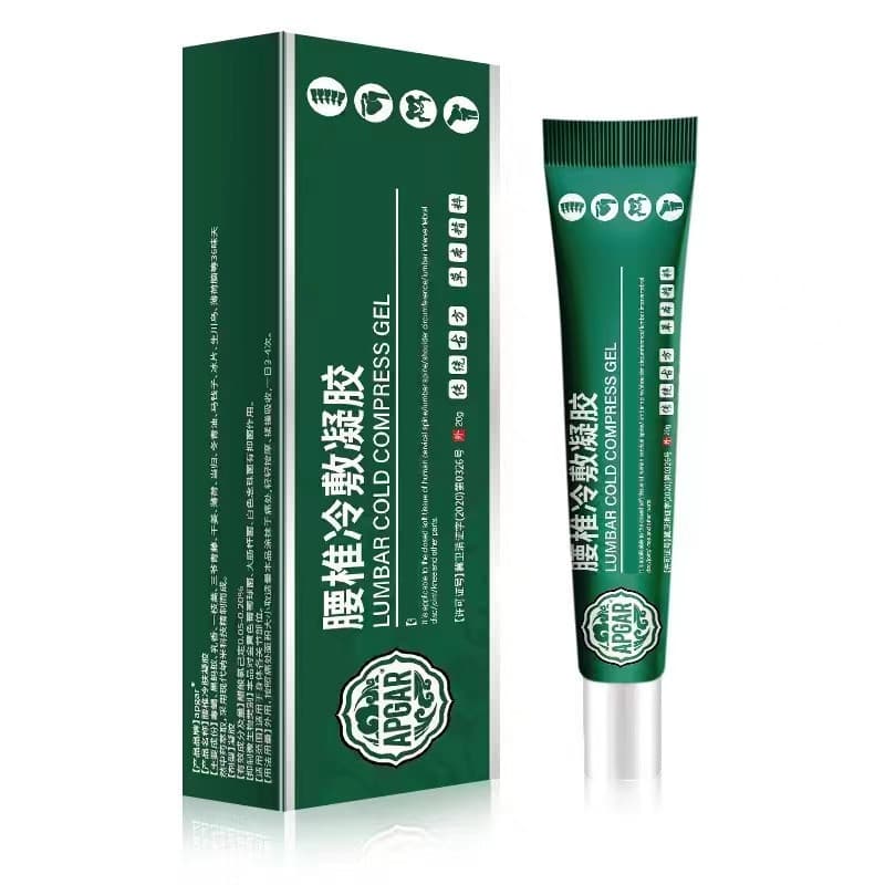TikTok viral lumbar spine cooling gel for joints, cervical spine, and intervertebral discs - in stock, dropshipping available.