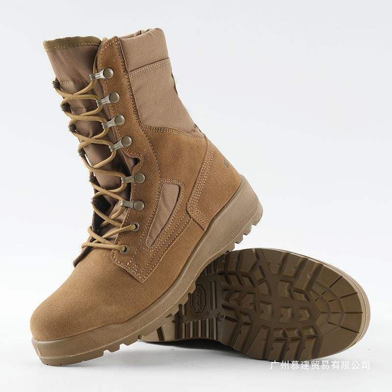 Tactical Boots High-Top Desert Sand-Proof Boots Outdoor Sports Hiking Paratrooper Shoes