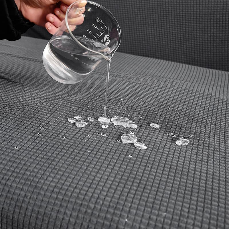 Waterproof Sofa Cover Cross-border Temu Amazon Solid Color Sofa Slipcover Universal Sectional Sofa Cover Wholesale Nantong Factory