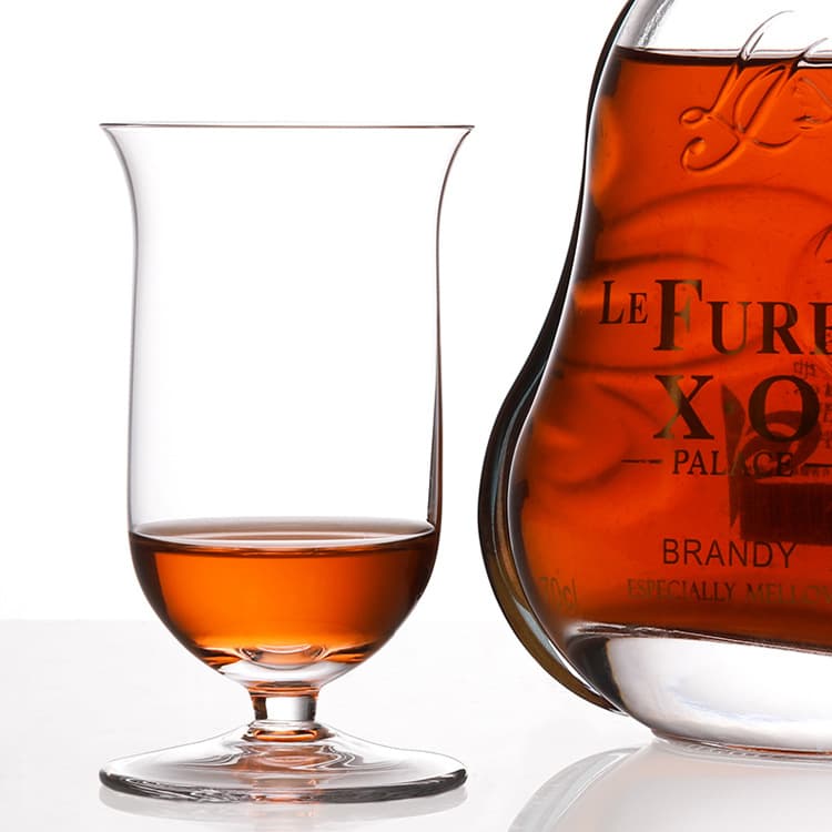 Crystal Malt Cup Whiskey Glass, Nordic Style Glass Wine Cup for Home, Creative Ins-Style Beer Glass for Bar