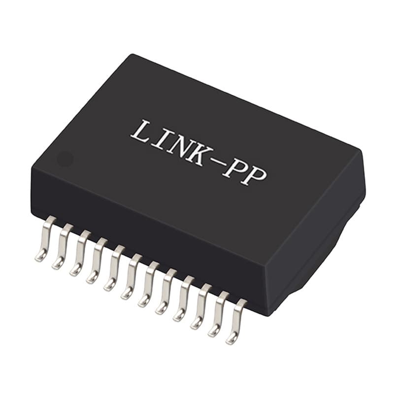 XFGIC100POL Gigabit SMD Surface-Mount 24-Pin Network Transformer with PoE+