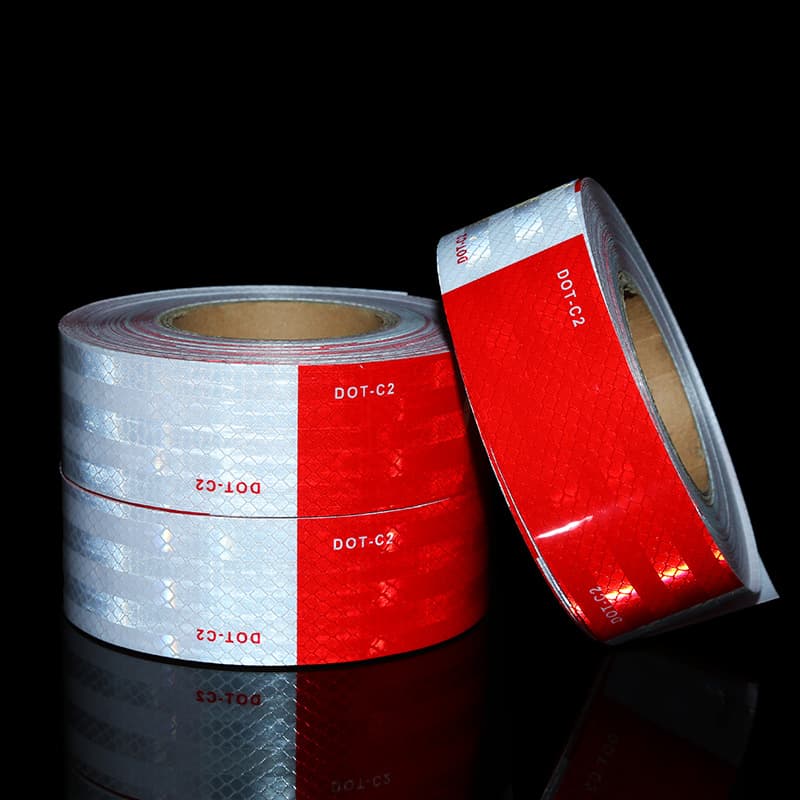 DOT European Standard Reflective Sticker South America Export Specific Reflective Tape Safety Warning Decal Amazon Special Reflective Film