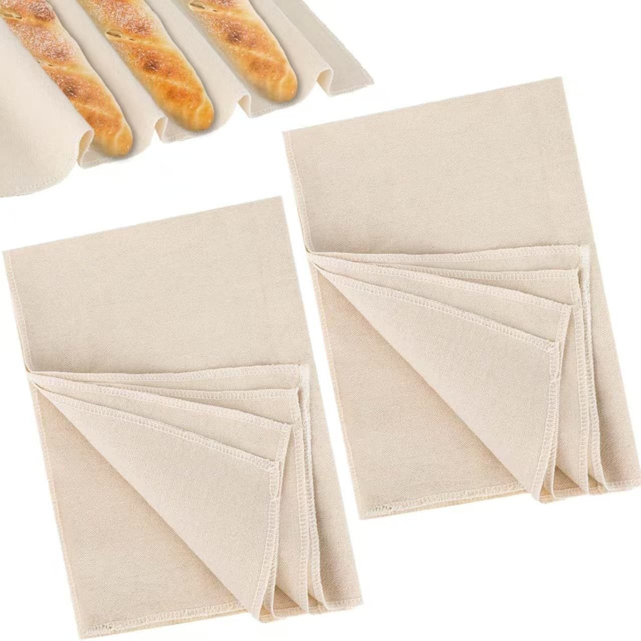 Amazon's hot-selling bread dough fermented cloth baguette Oubaoxing released thickened bread moisturizing fermented cotton cloth