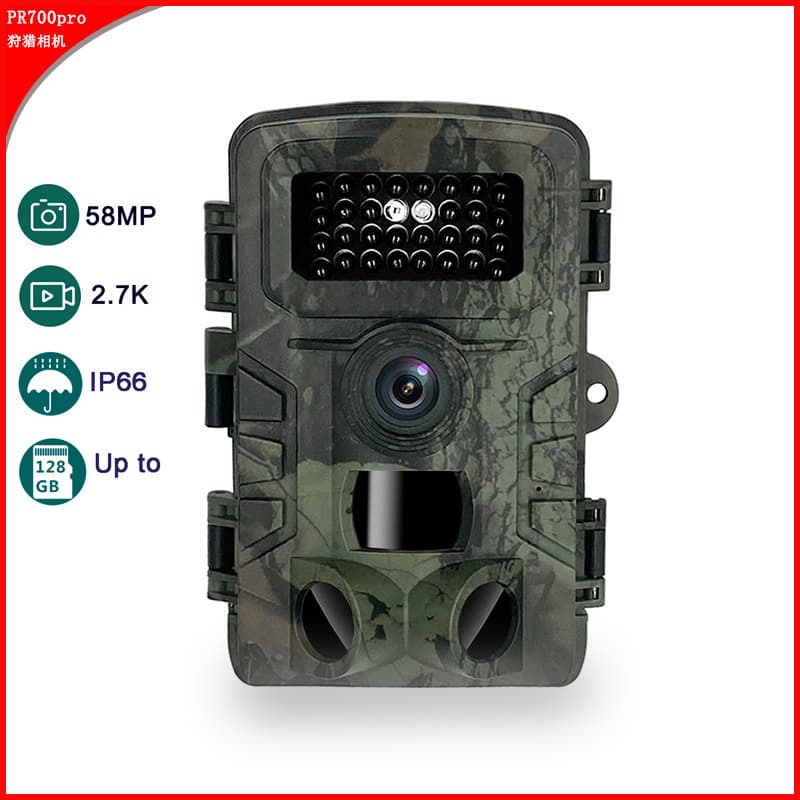 Infrared Camera PR700 Outdoor HD 58MP Hunting Camera Night Vision Tracking Motion Sensor Hunting Camera Factory
