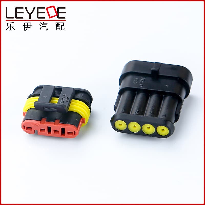 DJ7041-1.5-21/111.5 Automotive Waterproof Connector HID123456P Headlight Connector 282104-1