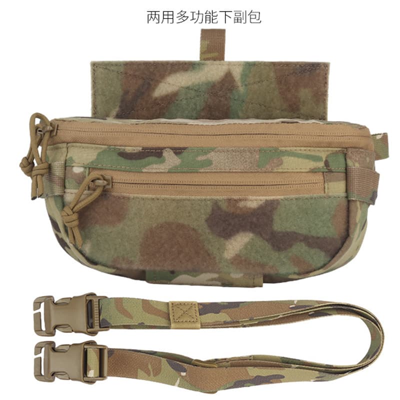 Mini First Aid Kit Survival Gear Bag Multi-Functional Tactical Pouch Compact First Aid Kit MOLLE System Attachment