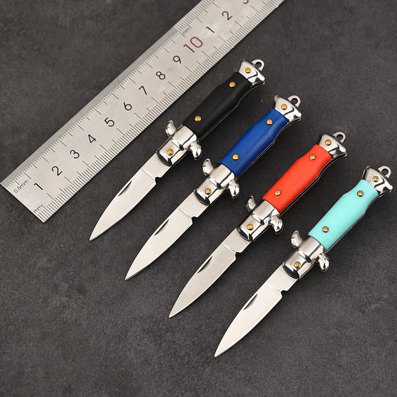 Factory Wholesale Outdoor Folding Knife Stainless Steel Camping Survival Self-Defense Knife Multi-Function Outdoor Folding Knife