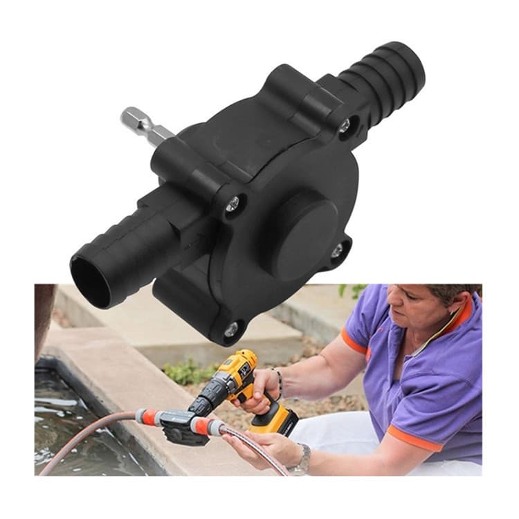 Household Small Water Pump Portable DC Water Pump Hand Drill Water Pump Self-Priming Centrifugal Pump