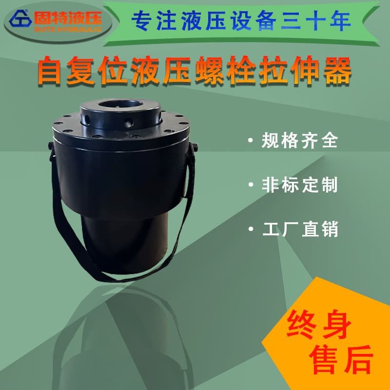 Bolt Tensioner Hydraulic Split Single-Stage Automatic Reset Bolt Disassembly Tool Ultra-High Pressure Manual Electric