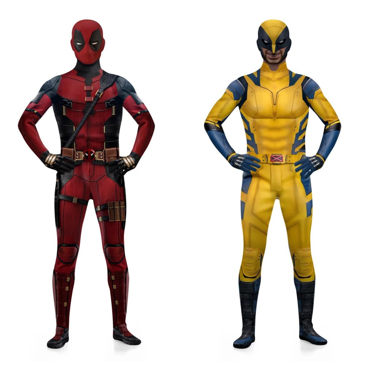 Wolverine and Deadpool New Cosplay Suit Peripheral Tights Performance Anime
