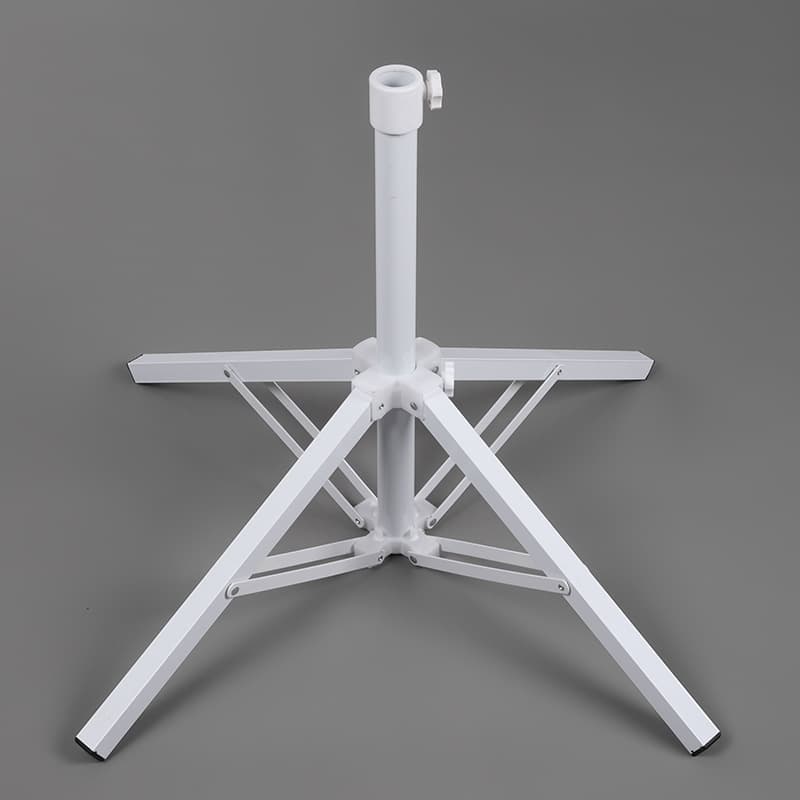 Large Outdoor Sun Shade Umbrella Base, Stall Umbrella Base, Plastic Cross Folding Base for Advertising Umbrellas