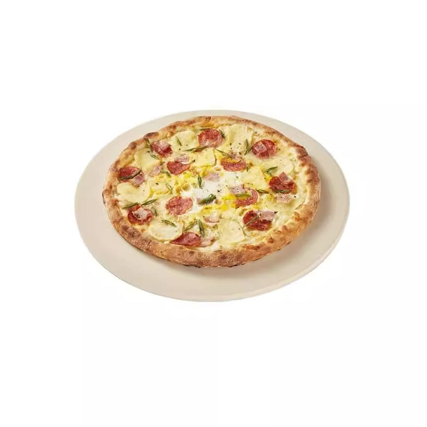 Round Cordierite Pizza Stone Baking Pan Board Various Sizes