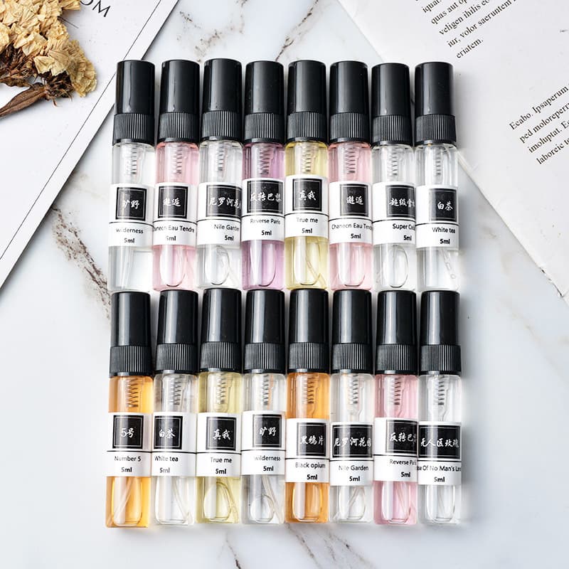 Genuine Perfume Sample 5ml Mini Fragrance Sample Long Lasting France La Nuit de L'Homme Bleu J'adore Chance