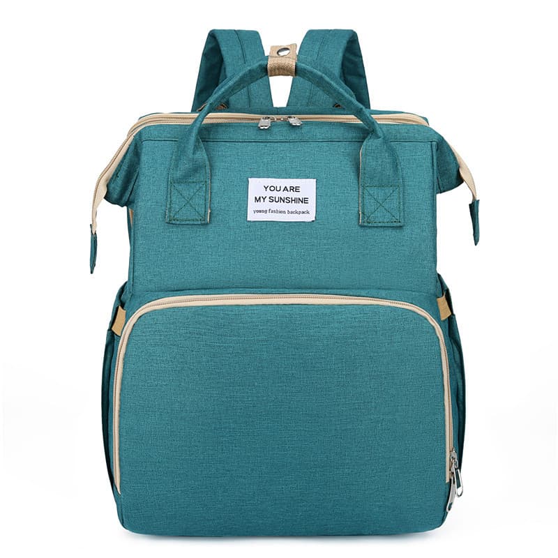 Cross-border Mom Bag Factory Direct New Bed Bag Baby Crib Maternity Bag Large Capacity Waterproof Changing Pad