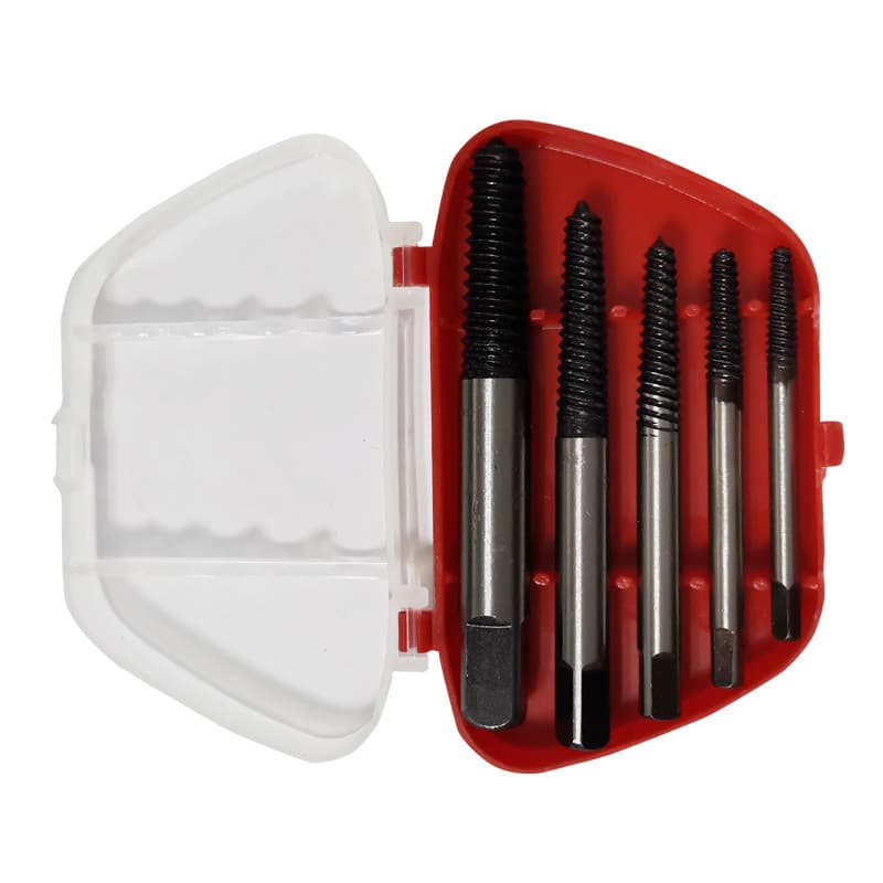4-point 6-point Faucet Triangle Valve Pipe Broken Screw Extractor Wholesale 5/6/8-Piece Broken Screw Extractor Set