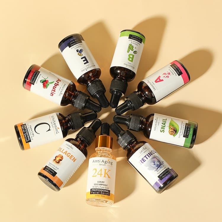 Cross-border MOOYAM Snail Mucin, Vitamin E, Retinol, Arbutin, Vitamin A, Vitamin B, Vitamin C Serum Essence Facial Serum