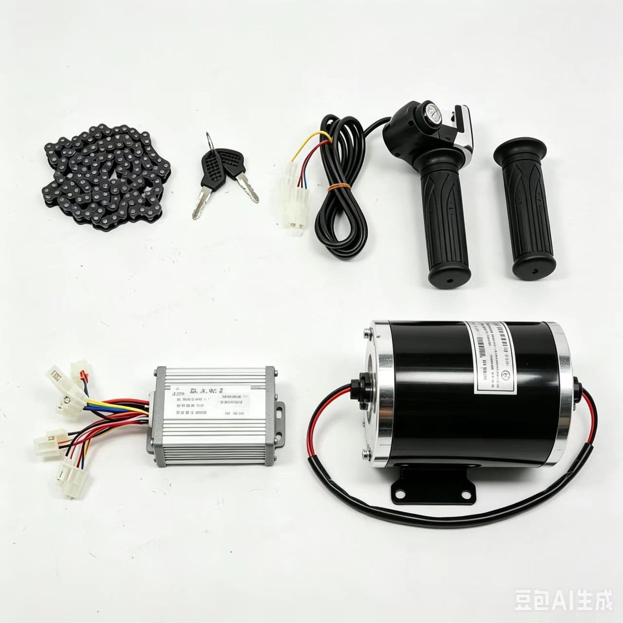48V 1000W 500W 24V 36V 500W 800W Brushed Electric Scooter Skateboard Conversion Kit MY1020