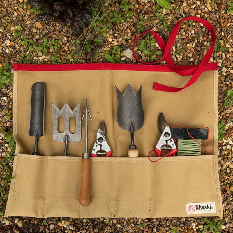 New Factory Canvas Tool Roll Bag Garden Hardware Tool Shovel Storage Bag Garden Pliers Storage Pouch