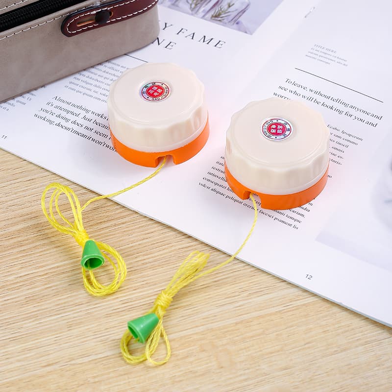 Xindatai Round Hand-Pull Switch in Cream/Bicolor, Thickened Cord, Bakelite Material