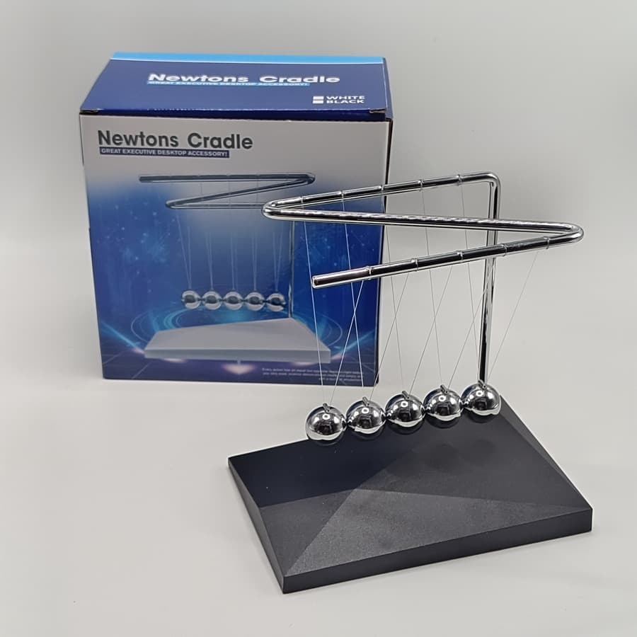 New Diamond Base Newton's Cradle Creative Home Newton Bumper Balls Collision Ball Gift Ornament Craft