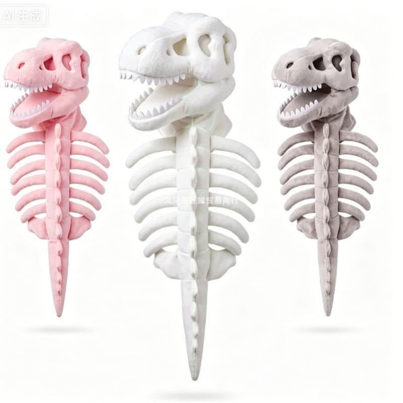 Cross-border innovative and cute best-selling Dinosaur Skeleton Costume dinosaur skeleton pet costume