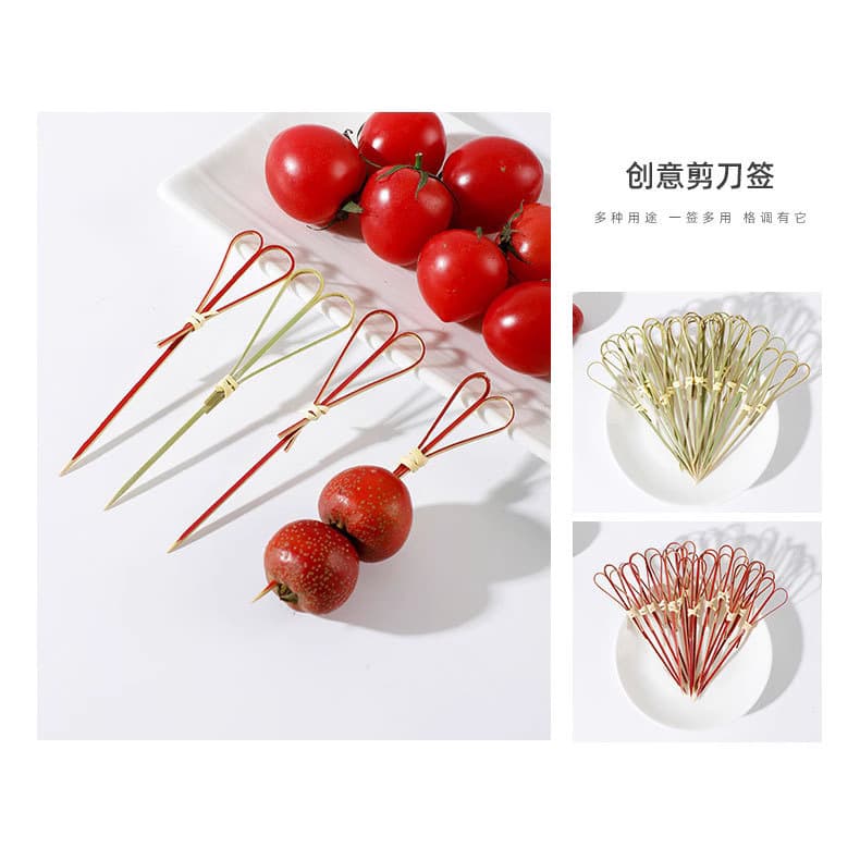 Special materials for making mini candied hawthorn skewers, disposable, trendy fruit skewers
