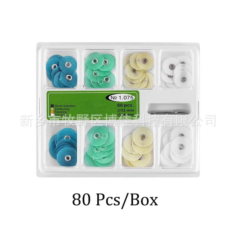 Dental Polishing Discs, Polishing Sanding Discs, Resin Veneer Finishing, Low-Speed Handpiece Polishing Discs 1.071 1.075