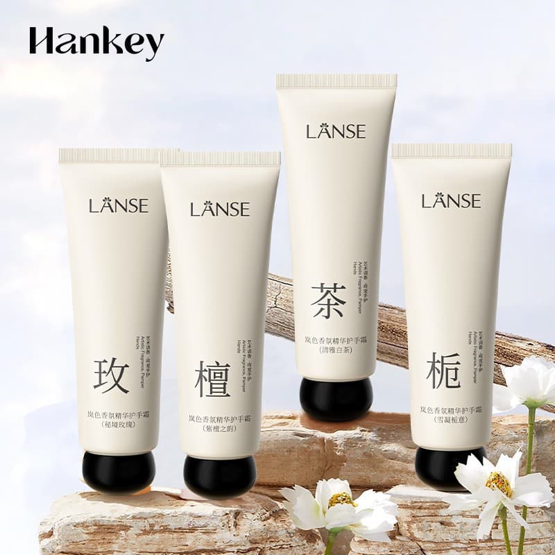 Lanse Fragrance Hand Cream 80g Moisturizing and Moisturizing Hand Cream Anti-Dry Cracked Hand Care Hand Cream Wholesale