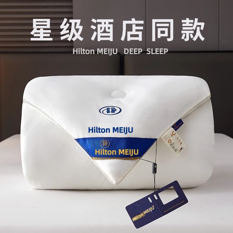 Hilton Hotel Same Style Summer Air Conditioning Quilt, Winter Cotton Quilt for Home Use, Single/Double Size Spring/Autumn Duvet, Dormitory Duvet Insert