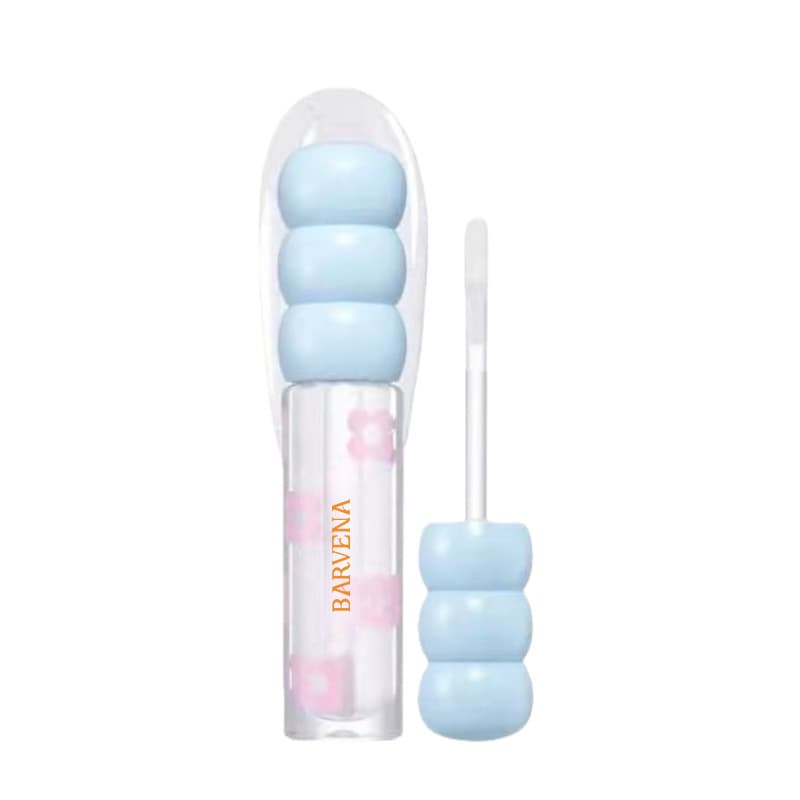 Cross-border Hot Selling TK Lip Gloss Liquid Water Light Lip Plumper Moisturizing Nourishing Shiny Lip Color