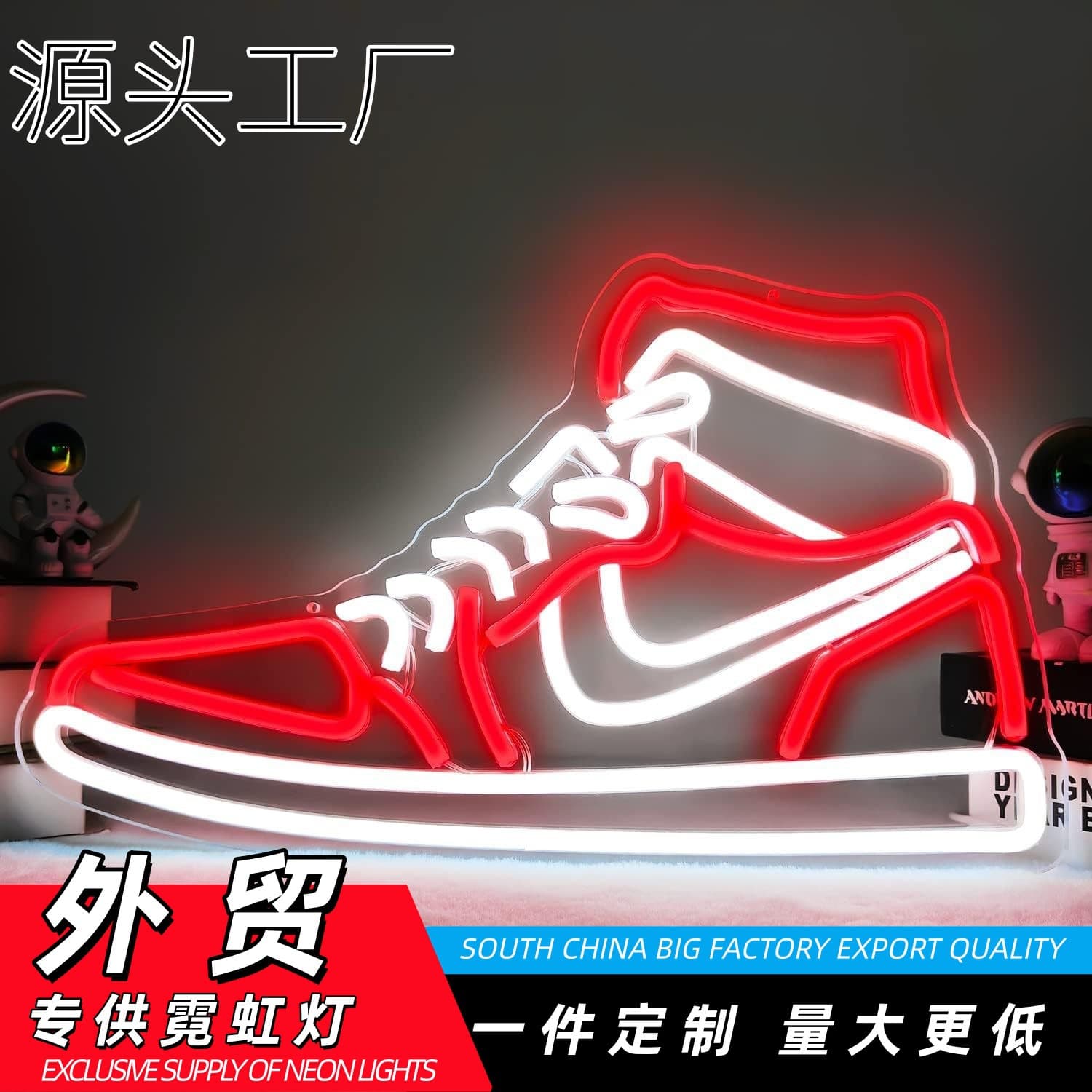 Amazon Neon Sign LED Advertising Decorative Shape Neon Sign Temu Wholesale LED Multi-Color Optional