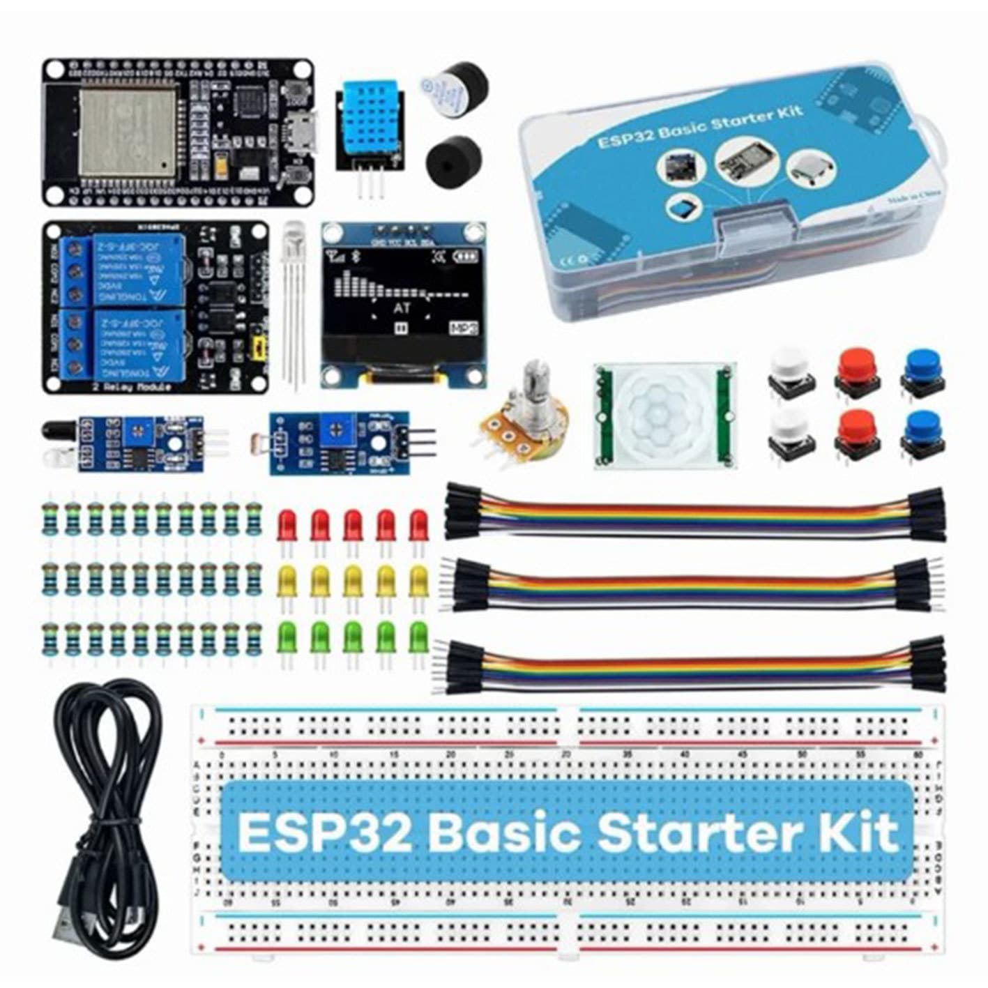 Maker Kit ESP32 Module Kit Starter Kit for ESP32 ESP-32S WiFi Module