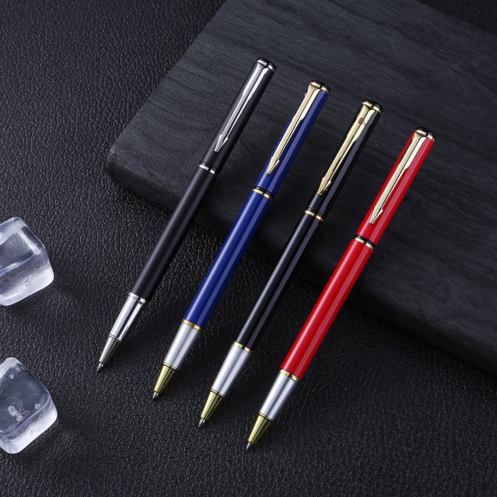 Business metal orb signature pen notebook supporting pen company gift event exhibition gift gel pen