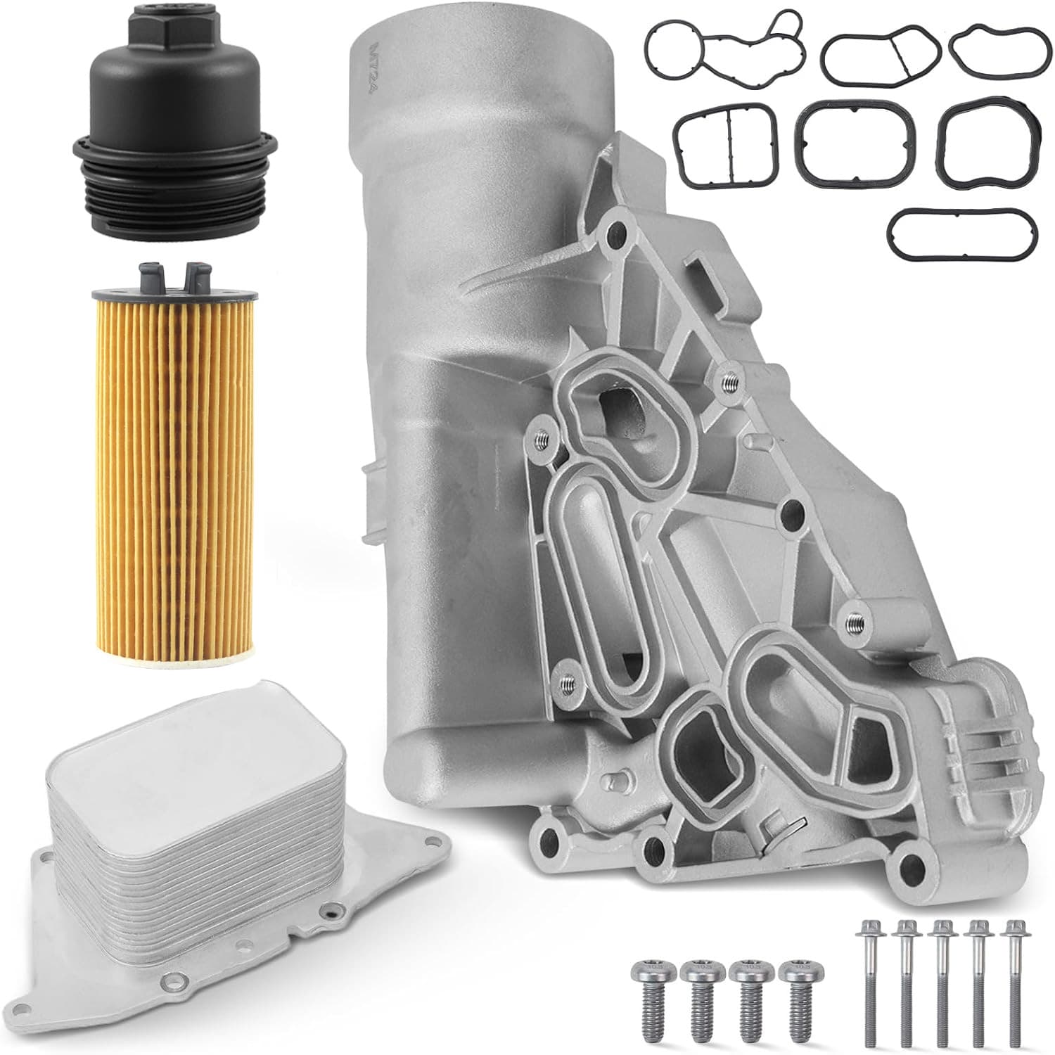 Benzhi Filter WL7522 S5185PE HU6015ZKIT E833HD321 Oil Filter Assembly