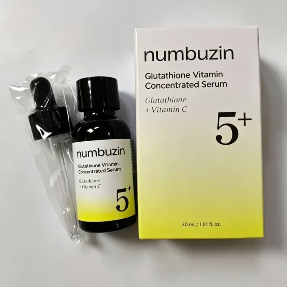 New & Old Version Korean numbuzin No.5 Serum VC Antioxidant Liquid Essence