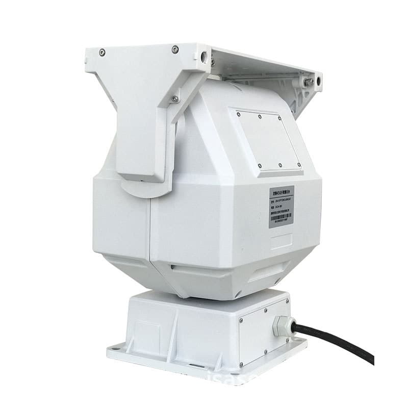 80kg Pan-Tilt Stabilizer - Closed-Loop Stepper Motor Worm Gear Transmission Solution and Pelco_D Support