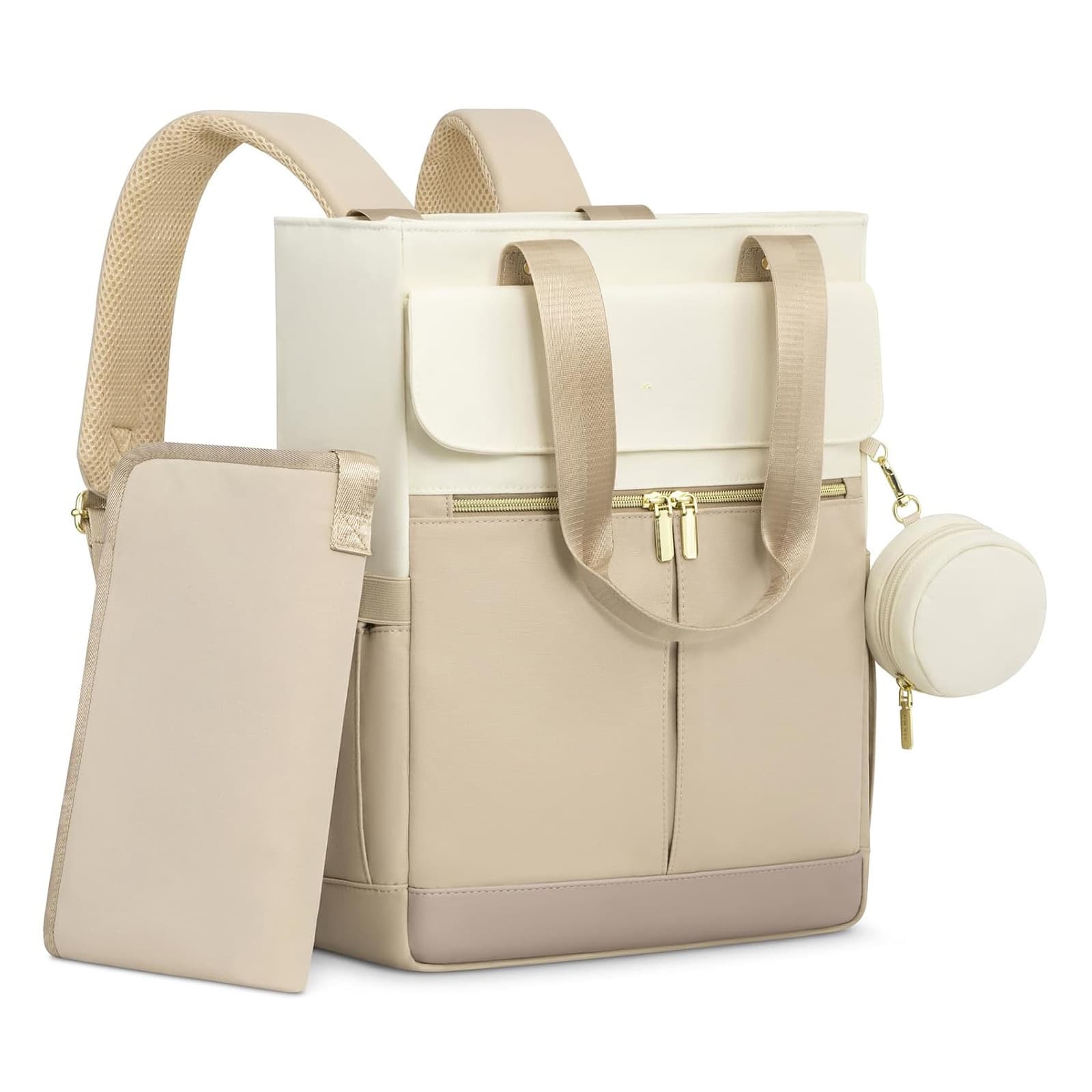 In Stock Cross-Border New Diaper Bag Mommy Bag Outdoor Laptop Backpack Casual Unisex Fashion Backpack