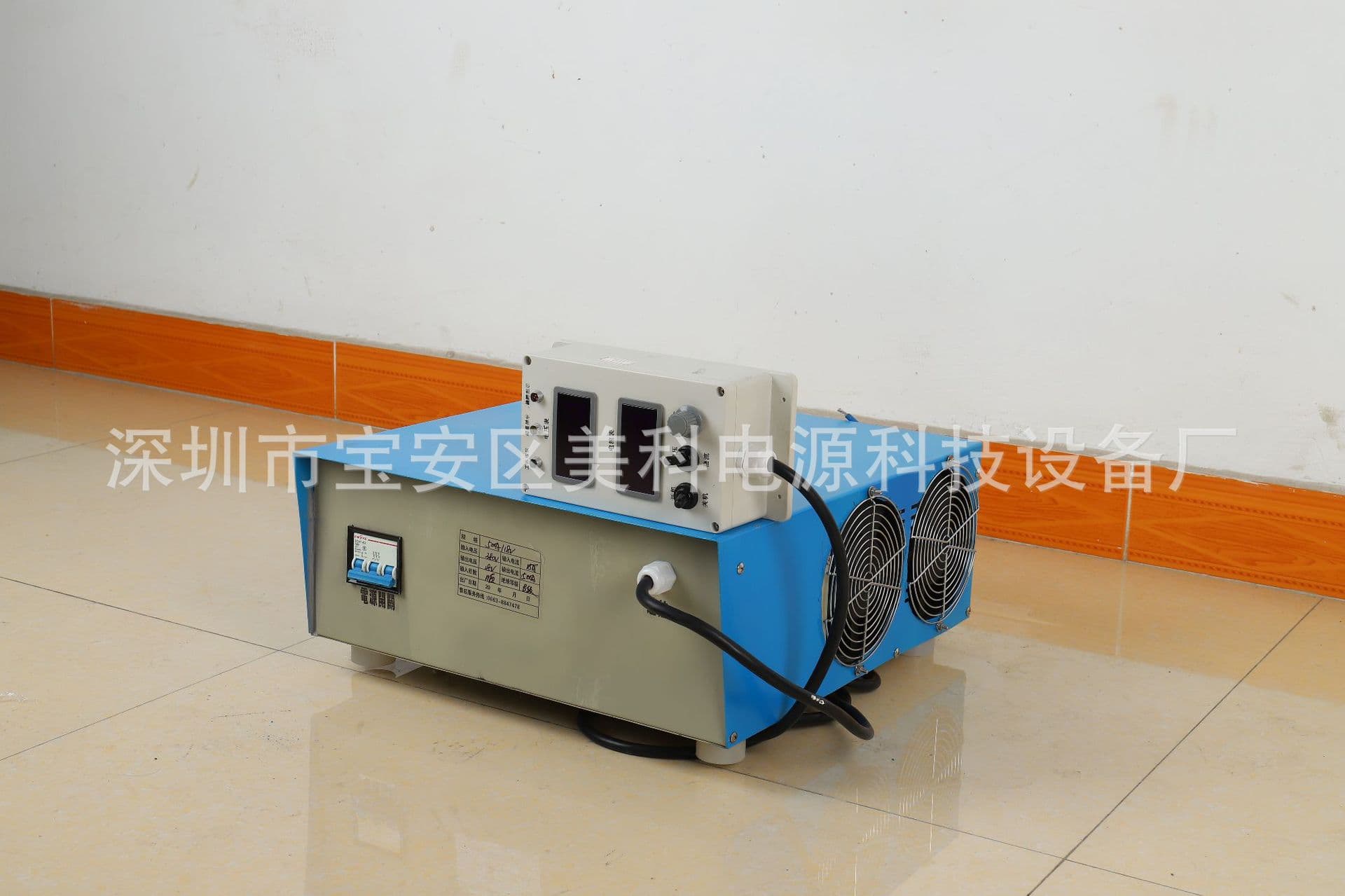 High-power 4000A/8V high-frequency DC switching power supply for electric heating, voltage stabilization at 6V, wastewater treatment electrolysis, and electrochemistry.