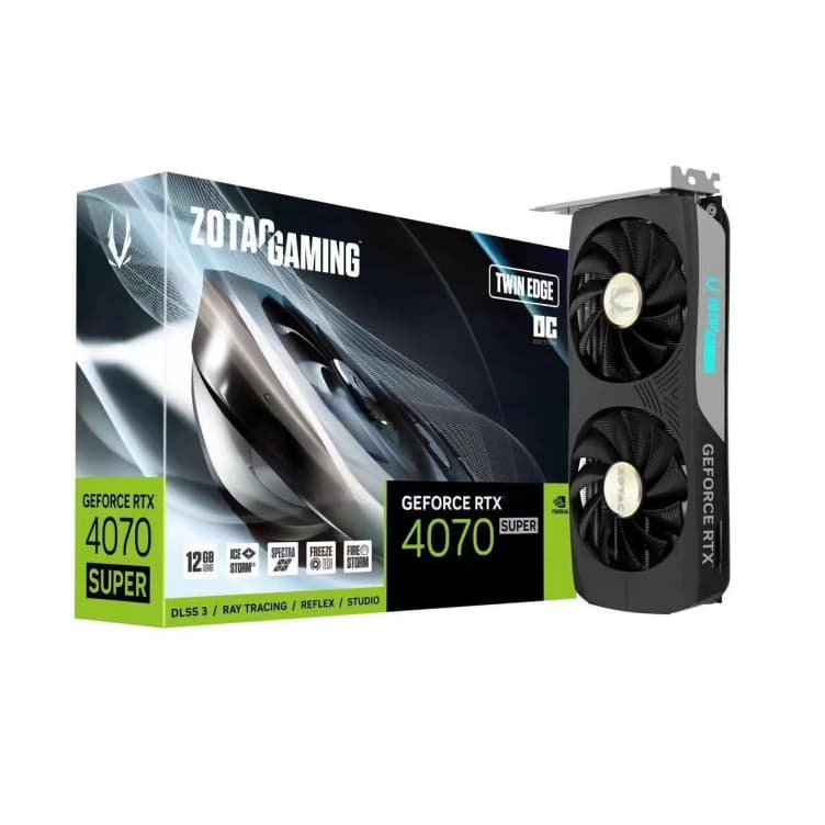 Brand new zotac 4070S dual fan box 12G overseas version, gaming office, direct from the manufacturer