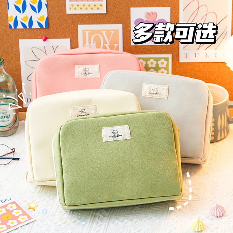 Large Capacity Student Pencil Case, High Appearance Multifunctional Stationery Bag, Classification Storage Bag, Cosmetic Bag, Storage Bag Wholesale