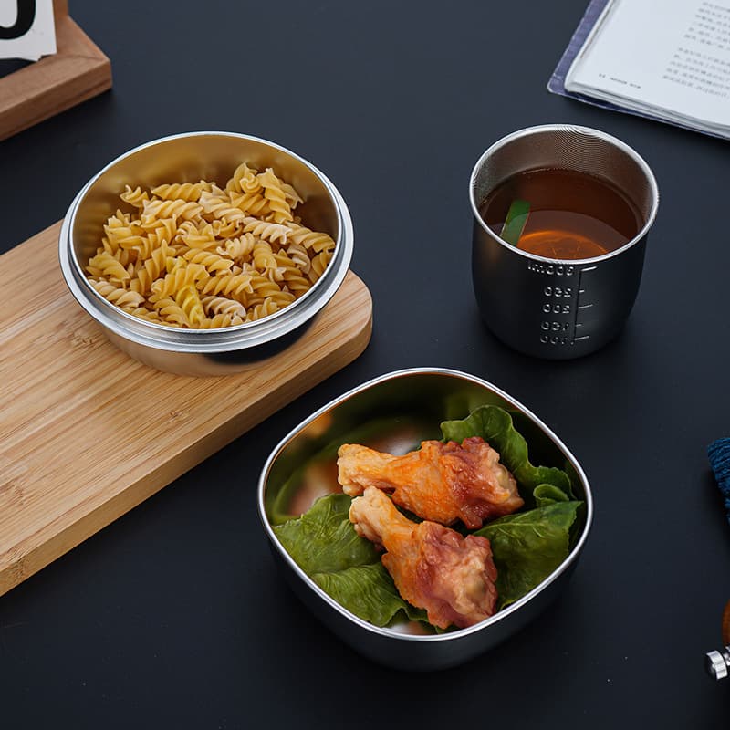 [Silicone Bowl Accessories] Custom Orders for Various 304 Tableware Stainless Steel 316 Children's Inner Liner, Support Custom Designs and Samples