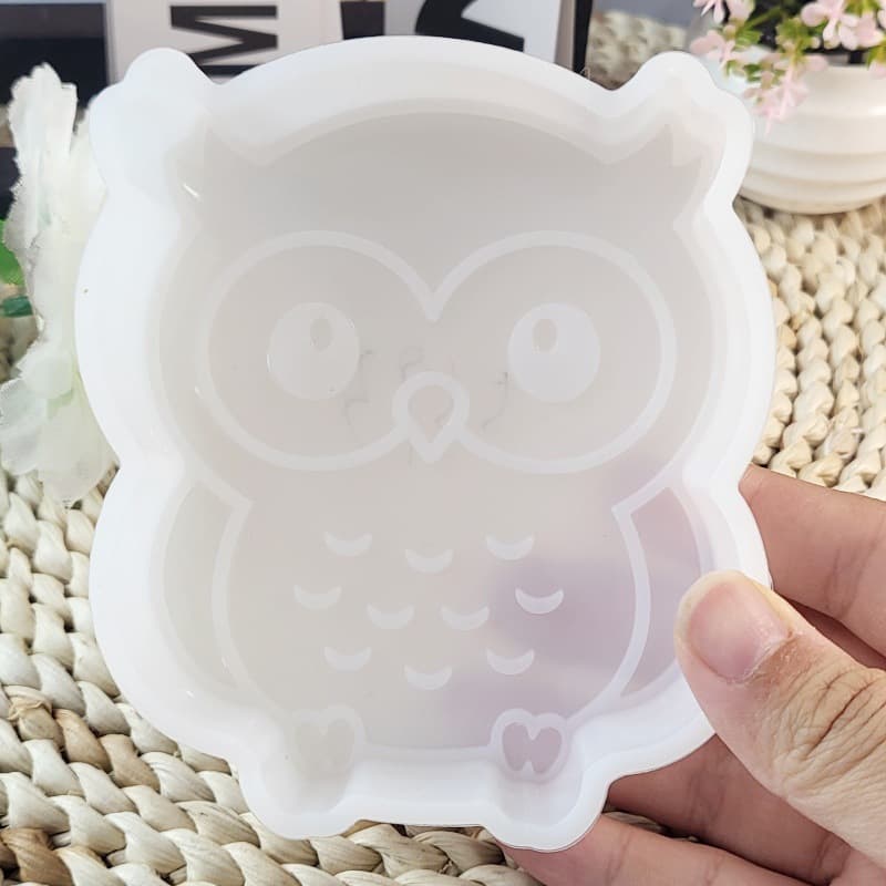 5593 Owl DIY Love Aromatherapy Mold Wings Lips Car Aromatherapy Candle Silicone Mold