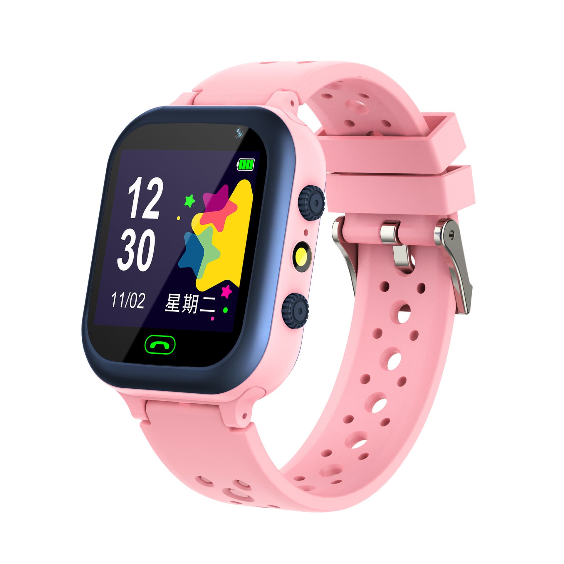 Q15 cross-border intelligent positioning children's phone watch foreign trade 5 generations 6 multi-language wholesale smart watch