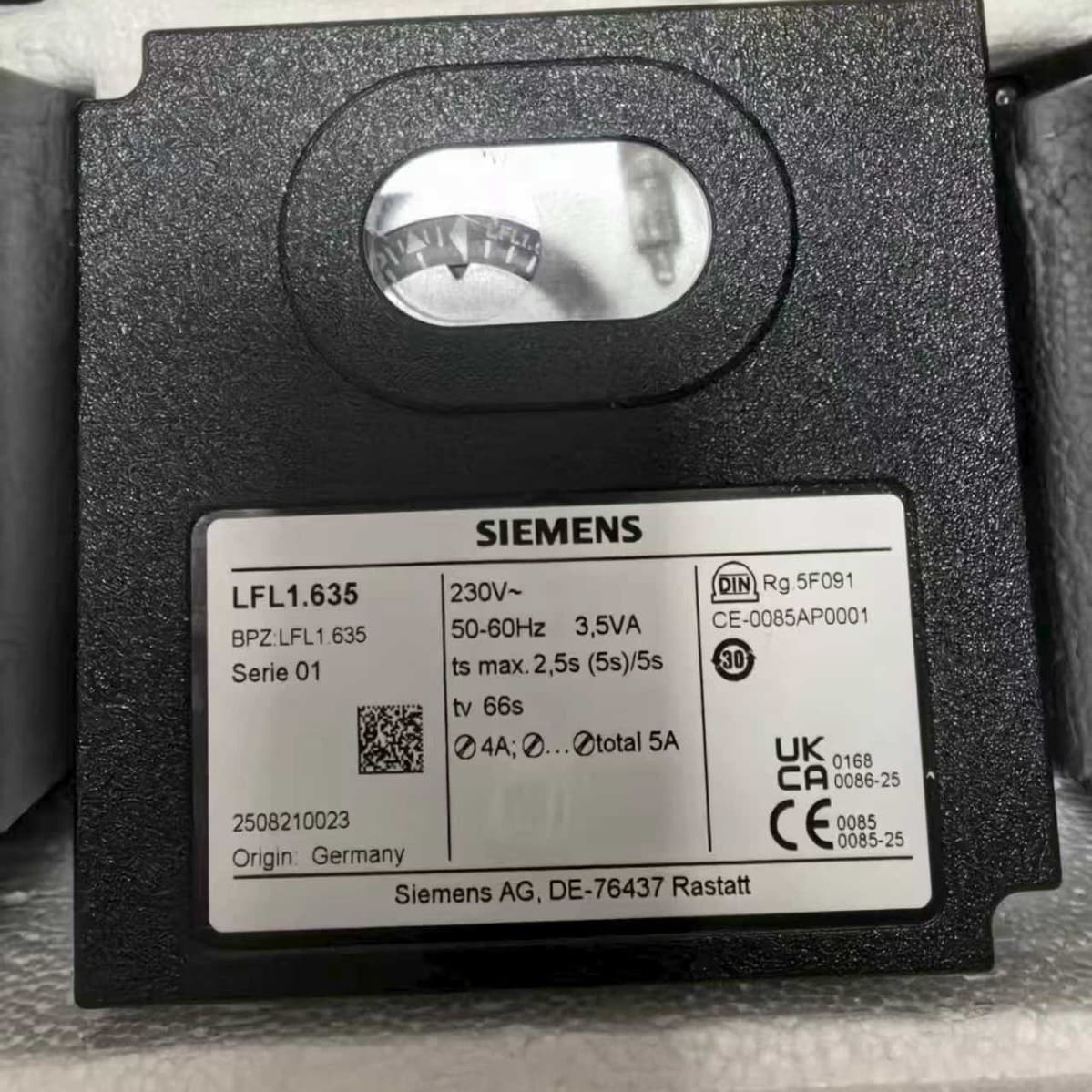 Siemens LFL1.635 Programmable Controller