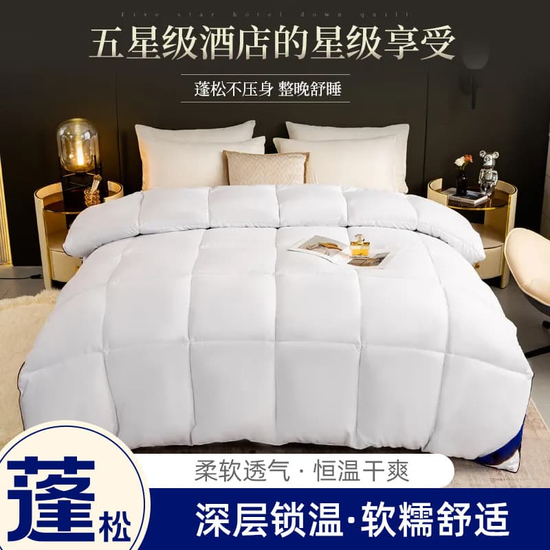 Premium 【Multiple Sizes Available】Star Hotel Same Style Quilt Core, Student Dormitory Single/Double Quilt