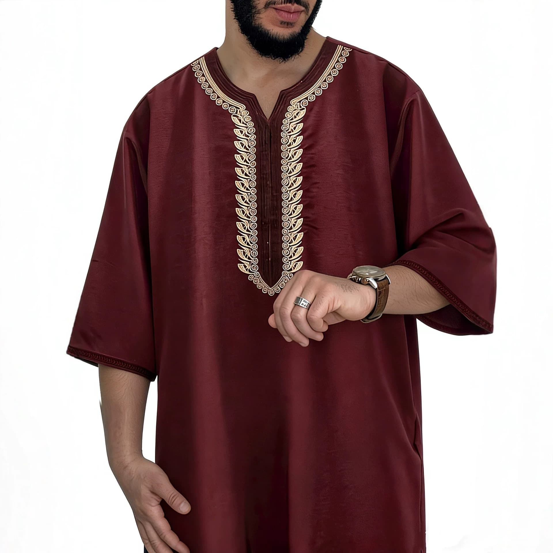 2025 new men’s embroidery clothing