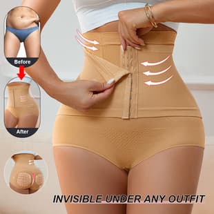 Cross-border wholesale seamless waist trainer high-waist shaping pants butt-lifting body shaper triangle underwear popular in Europe and America